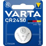 Batterie Lithium Knopfzelle CR2450 3V 1er-Blister