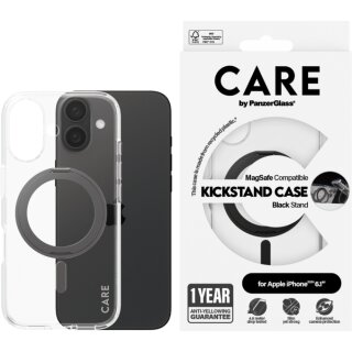 CARE Feature Kickstand iPhone 16 schwarz