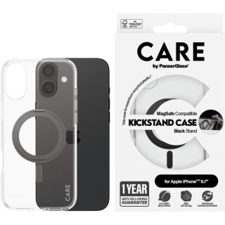 CARE Feature Kickstand iPhone 16 Plus schwarz