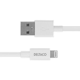 USB zu Lightning Kabel 1m MFi weiß