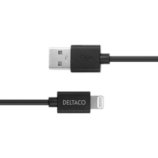 USB zu Lightning Kabel 1m MFi schwarz