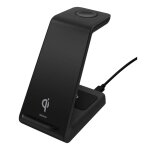 Wireless Charger Stand 3in1 schwarz