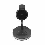 Wireless Charger Stand Magnetic 3in1 schwarz