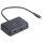 USB-C Hub 4x USB 5 Gbit/s schwarz