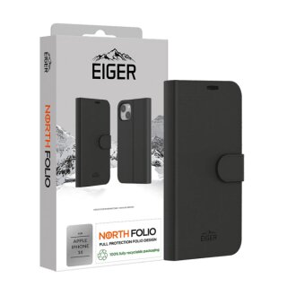 North Folio Case iPhone 16 schwarz