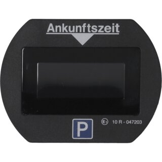 Needit PARK LITE elektr. Parkscheibe m. Zulassung DE schw