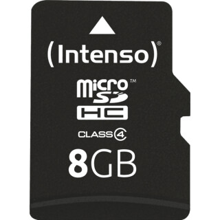 microSD-Card Class4 8GB Speicherkarte