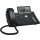 D375 VoIP-Telefon schwarz SIP PoE o. Netzteil