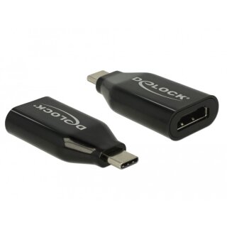 DeLock USB-C > HDMI (ST-BU) Adapter 4K 60Hz Schwarz