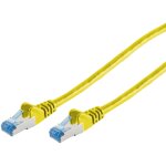 Patchkabel CAT6a RJ45 S/FTP PiMF 0,25m Gelb