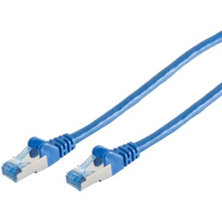 Patchkabel CAT6a RJ45 S/FTP PiMF 5m Blau