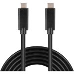 Sandberg USB-C (ST-ST) 2m Anschlusskabel Schwarz