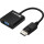 Sandberg DisplayPort 1.2 > VGA (ST-BU) Adapter Schwarz