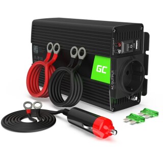 Green Cell KFZ Spannungswandler Power Inverter 12V > 230V 500/1000W