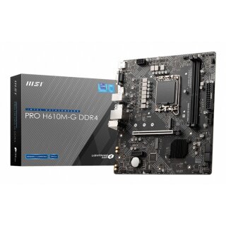 1700 MSI PRO H610M-G DDR4