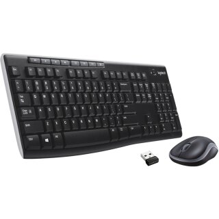 Logitech MK270 Wireless Desktopset QWERTY US