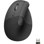 Logitech Lift Vertical Ergonomic Mouse - Vertikal...