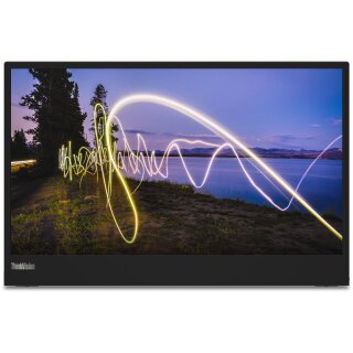 39,5cm/ 15,6 (1920x1080) Lenovo ThinkVision M15 Portable 16:9 6ms IPS 2x USB-C FullHD Raven Black