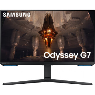 70cm/28 (3840x2160) Samsung Odyssey G7 S28BG700EP 16:9 1ms IPS 2xHDMI DisplayPort VESA Pivot UHD 144Hz Gaming Black