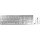 Cherry DW 9100 Slim - Tastatur-und-Maus-Set wireless white/silver QWERTZ DE