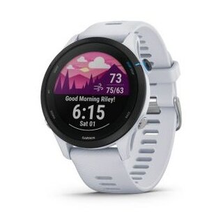 Garmin Forerunner 255 Music 46mm stone white