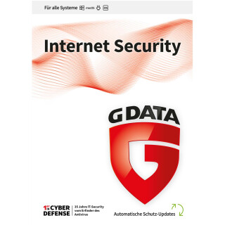 G DATA Internet Security - 1 Year (4 Lizenzen) - New - ESD-Download