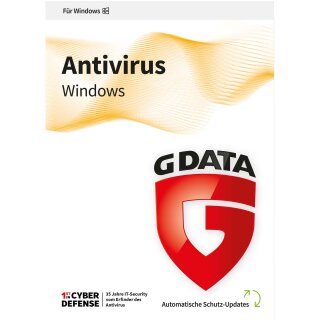 G DATA Antivirus Windows - 3 Year (9 Lizenzen) - New - ESD-Download