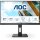 61cm/24" (1920x1080) AOC Pro-line 24P2QM 16:9 FHD 75Hz 4ms HDMI DVI DP VGA Speaker Pivot Black