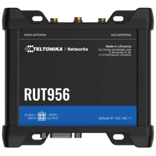 Teltonika RUT956Industrial Dual SIM LTE Wifi RS232 RS485 Router