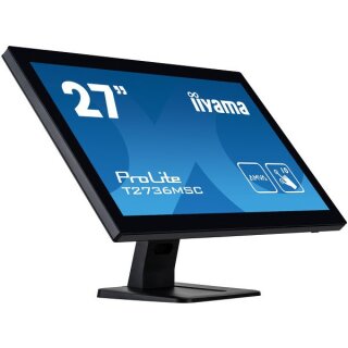 68,6cm/27" (1920x1080) iiyama ProLite T2752MSC-B1 16:9 FHD IPS Touch 5ms 60Hz HDMI DP USB Speaker Black