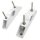 Z ALLNET Switch unmanaged outdoor 3 Port Gigabit 100W zbh. Mast-Montage/Pole-Mount Kit