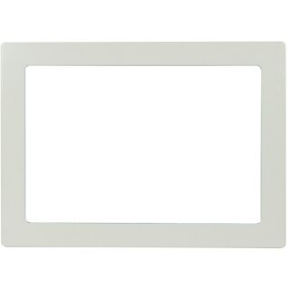 ALLNET Touch Display Tablet 15 Zoll zbh. Blende für Einbaurahmen, weiß schmal