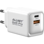 Z ALLNET Ersatznetzteil QC USB-C PD GaN Netzteil Power...