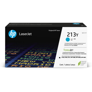 HP Toner 213Y W2131Y Cyan bis zu 12.000 Seiten