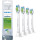 Philips Zahnbürste Zubehör Sonicare Optimal White - weiß - 4er