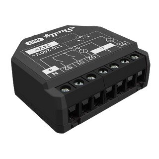 Shelly Relais "2PM Gen3" WLAN max. 16A 2 Kanäle BT Messfunktion Unterputz