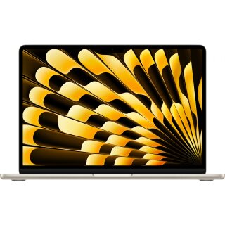 Apple 13-inch MacBook Air: Apple M3 chip with 8-core CPU and 10-core GPU, 24GB, 512GB SSD - Starlight