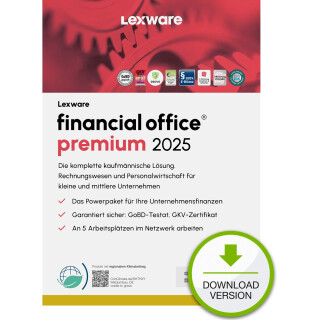 Lexware Financial Office Premium 2025 - 1 Device, 1 Year - ESD-DownloadESD