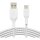 Belkin USB-C/USB-A Kabel ummantelt, 1m, weiß