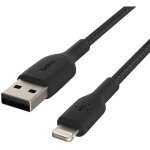 Belkin Lightning Lade/Sync Kabel ummantelt mfi 2m schwarz