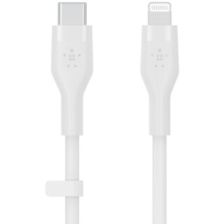 Belkin Flex Lightning/USB-C, Apple zert., 1m, weiß