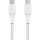Belkin geflochtenes USB-C/USB-C 2.0 Kabel, 2m, weiß,Doppelpack