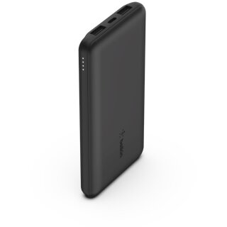 Belkin BOOST CHARGE Powerbank, 10.000mAh 12W, USB-A & -C, blk