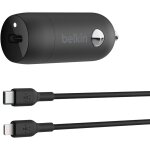 Belkin 30W USB-C Kfz-Ladegerät incl. Lightning, 1m,...