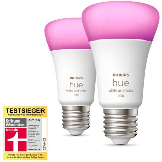 Philips Hue StiWa White & Color Ambiance E27 Doppelpack 2x800lm 75W