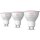 Philips Hue White & Color Ambiance GU10 Dreierpack 3x350lm