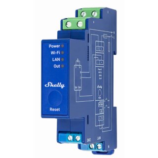Shelly Relais "Pro Dimmer 0/1-10V PM" WLAN LAN BT Messfunktion DIN-Rail