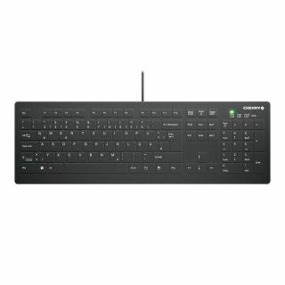 Cherry Keyboard AK-C8112 Medical corded sealed [DE] black IP68 kabelgebunden, vollversiegelt, IP68