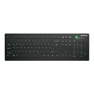 Cherry Keyboard AK-C8112 Medical wireless sealed [DE] black IP68 kabellos, vollversiegelt, IP68