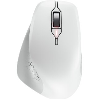 Cherry Mouse STREAM COMFORT Wireless white Ergonomisch